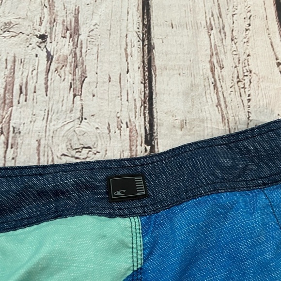 O'Neill Board Shorts Blue Men's Swim Trunks Swimwear - Picture 6 of 7